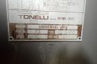 Tonelli 600 Liter Universal 2000 U3600 Vertical Planetary Mixer